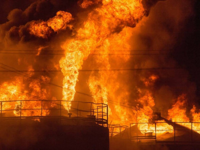 Druzhba Oil Depot Is On Fire In Russia's Bryansk 60
