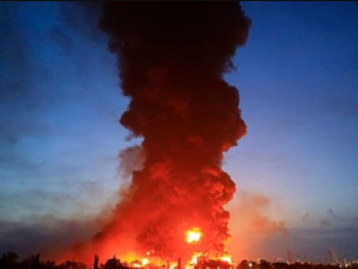 Occupiers again fire at Kremenchuk refinery - head of Poltava Regional Military Administration