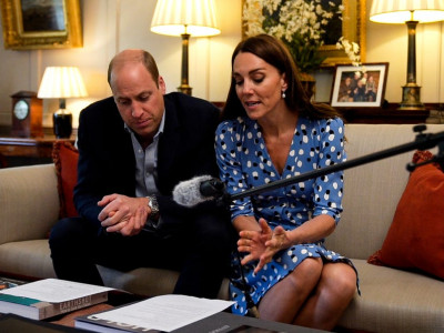 Kate Middleton and Prince William Broadcast Mental Health Minute