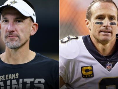 Saints' Dennis Allen calls Drew Brees' tweet about potential NFL return 'a comment made in jest'