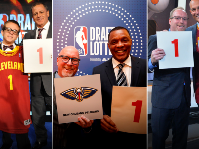 Year-by-year odds for every NBA Draft Lottery winner