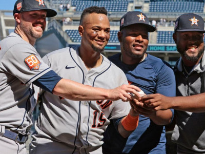 How Cristian Javier, Astros' bullpen combined to log first no-hitter against Yankees in 19 years
