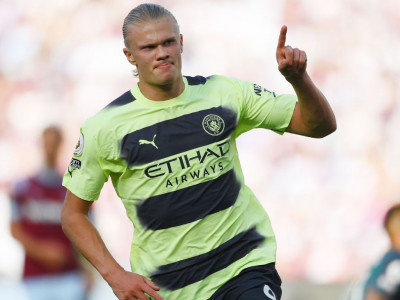 Haaland nets two in Man City PL opening victory