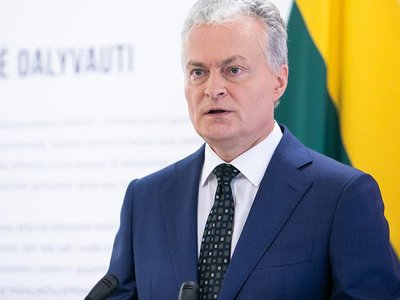 President of Lithuania to Ukrainian people: You are fighting bravely and you are not alone