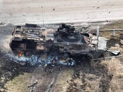 Russian military losses in Ukraine amount to 14700 persons, the General Staff informs