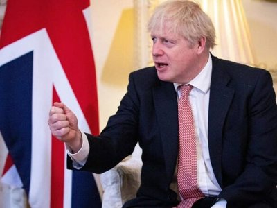 Johnson said the international community would increase pressure on Putin