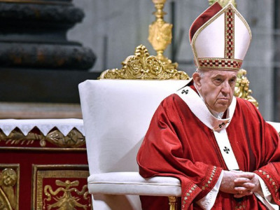 The Pope condemned the war in Ukraine