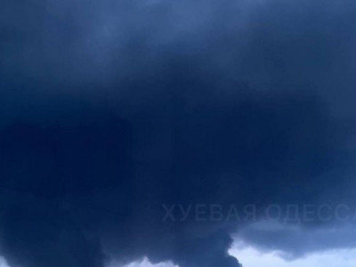 Russians hit infrastructure facility in Odesa (updated) 