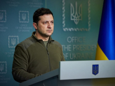 Zelenskii blamed russia for the genocide of the Ukrainian population