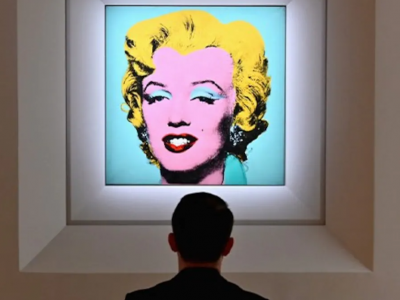 The iconic painting by Warhol and Marilyn Monroe sold for a record $ 195 million