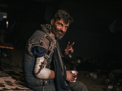 Wounded Ukrainian soldiers in Azovstal: photos
