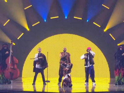 Save Mariupol, save Azovstal now! - Kalush Orchestra during Eurovision final called to save fighters from Azovstal. ВIДЕО