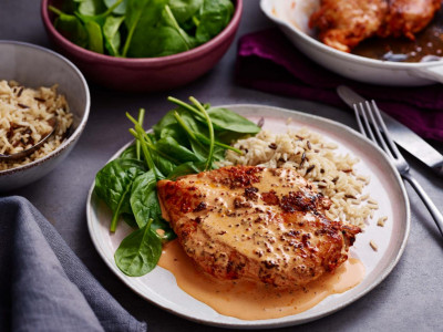 Creamy paprika chicken 49 ratings