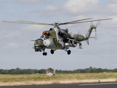 Czech Republic Gives Ukraine Mi-24 Attack Helicopters