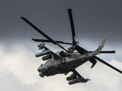 Enemy keeps Ka-52 helicopter squadron ready near Izium