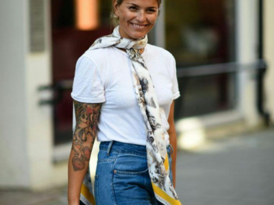 How to Style a Silk Scarf This Summer