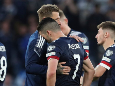 Andy Robertson admits Scotland 'didn't show up' in World Cup play-off defeat to Ukraine