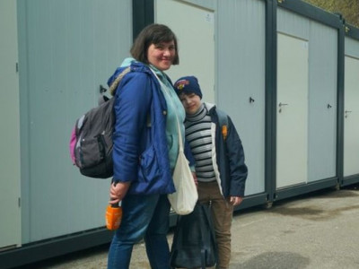 Life in a container. How Donbas IDPs fare in modular town in Lviv