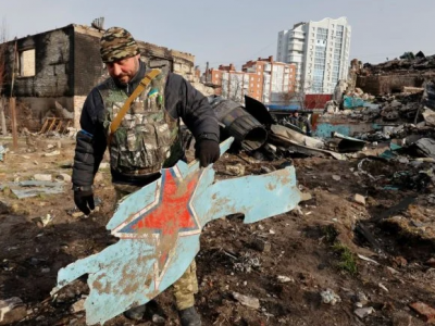 Skies above Kyiv saw intense air combat as Russia launched full-scale invasion, Ukraine's air force