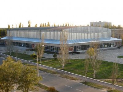 russian occupiers destroyed the ice palace in Severodonetsk