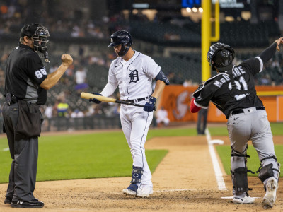 Nick Castellanos' son tried to help his dad by blinding the pitcher