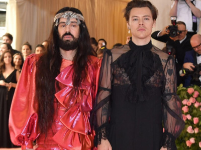 Harry Styles and Gucci are a Match Made in Heaven