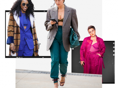 Go Ahead, Wear Your Blazer with Nothing But a Bra Underneath