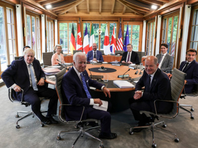 G7 Leaders Voice Unity Against Putin's Ukraine Invasion