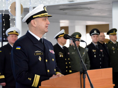 Navy Commander Neizhpapa held meeting with head of NATO Maritime Command Blount