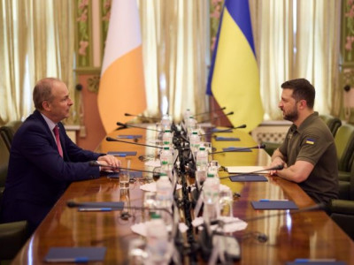 President Zelensky met with PM of Ireland: First visit to Kyiv in the history of