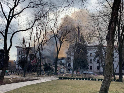 russia is not just destroying cities, but it is also systematically destroying thousands of years of Ukrainian cultural heritage