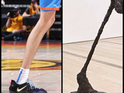Chet Holmgren's super skinny leg is the NBA's newest meme