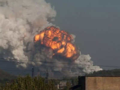 Rescuers were extinguishing the fire at Pivdenmash in Dnipro for 38 hours