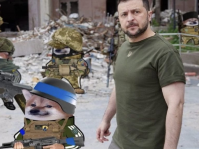 The US military has created a meme army on Twitter that trolls Russians and collects donations for Ukraine