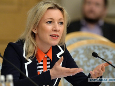 Zakharova confirmed that it was Russia that fired at the port of Odessa