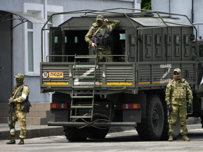 They deployed their rocket salvo systems towards the city: the Russian Federation is preparing provocations