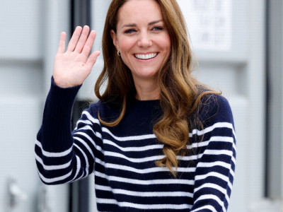 Kate Middleton Wears White Shorts Before Sailboat Race with Team Great Britain