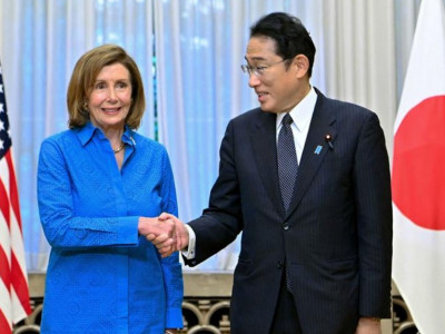 In Japan, Pelosi says US won't let China 'isolate' Taiwan