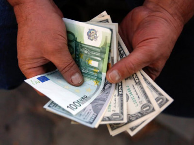 For the first time in 20 years the Dollar and the Euro become equal