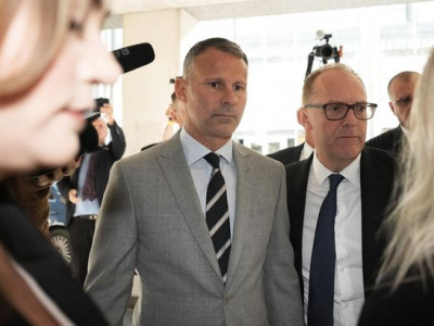 Ryan Giggs allegedly erupted and dragged his nude ex from a hotel room after texting