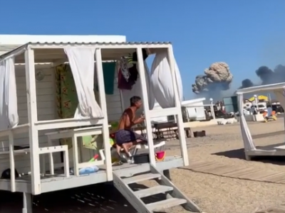 Ukraine war: Crimea blasts significantly hit Russian navy - UK