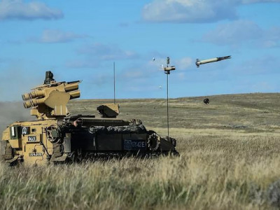 The Armed Forces Of Ukraine Destroyed The Russian Orlan-10 UAV Using The Stormer HVM Air