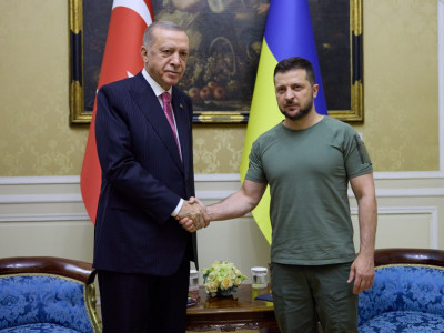 President Zelensky meets with his Turkish counterpart Erdo an in Lviv