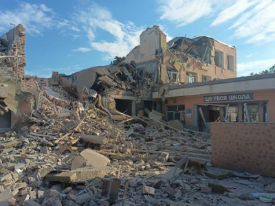 After several days of terrible fighting, nothing was left of the village of Pisky — says defender