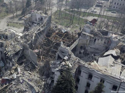 Mariupol: Russian occupiers restore drama theatre to cover up murder of 600 civilians