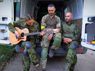 Antytila: The rock band that swapped guitars for guns