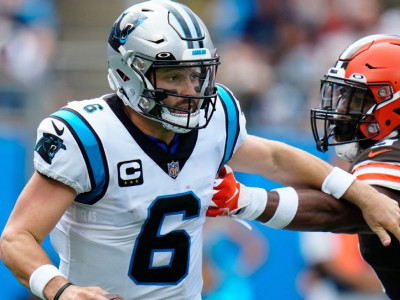 Panthers rip penalty as Mayfield denied revenge