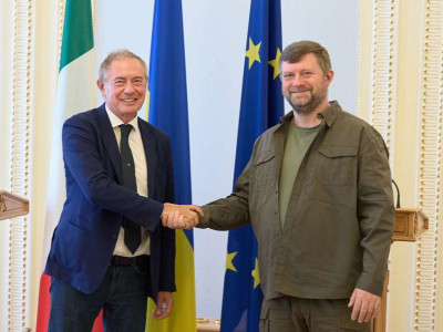 Oleksandr Korniienko: Ukraine is grateful to Italy for its support on all fronts