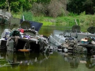 Ukrainian troops defeated the elite tank army for the war with NATO