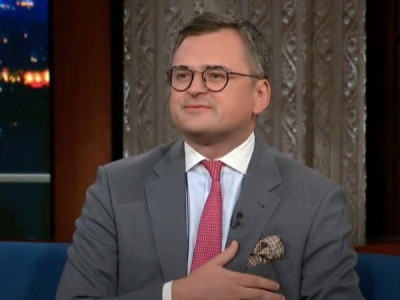 Ukraine's Foreign Minister makes an appearance on popular U.S. talk show